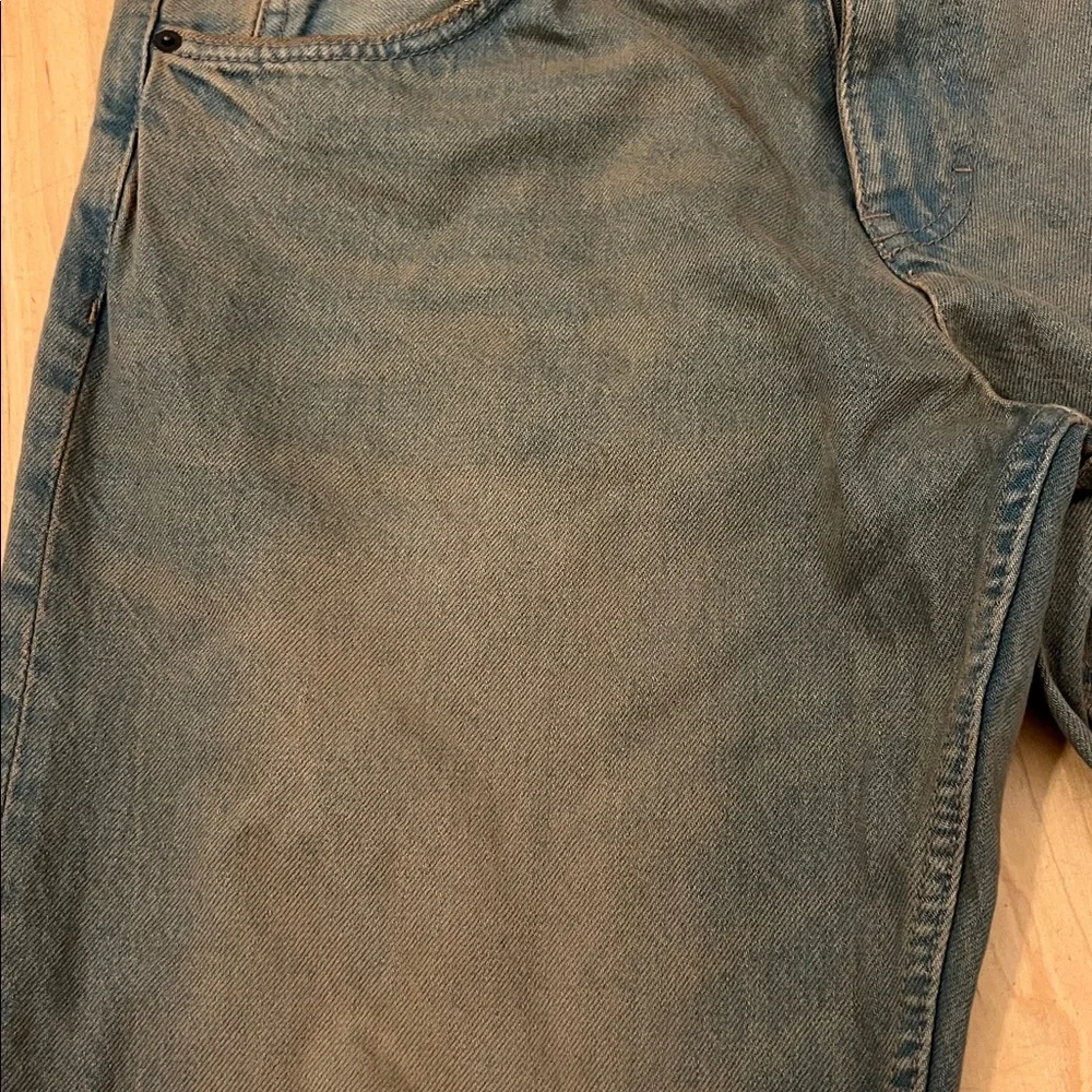 Zara Washed Straight Jean - Picture 3 of 5